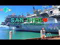 San Diego Waterfront Walk Part 1/3, California 4K - UHD