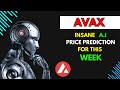 Insane AVALANCHE AVAX Price Prediction for THIS WEEK by A.I