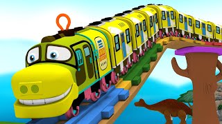Lego Train Chuggi - Toy Factory Toy Train cartoon for toddler
