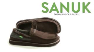 Sanuk Skipjack Hookie Shoes - Wool, Slip-Ons (For Men)