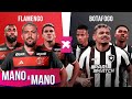 FLAMENGO X BOTAFOGO: QUEM É MELHOR? | MANO A MANO DO CAMPEONATO CARIOCA