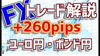 【FX】ポンド円・ユーロ円トレード結果。シナリオを信じる、自分を信じる。