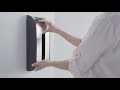 simplehuman wall mount grocery bag dispenser