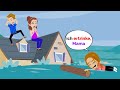 Learn German |  Mila ertrinkt im Hochwasser  |  Deutsch lernen |  deutsch verstehen