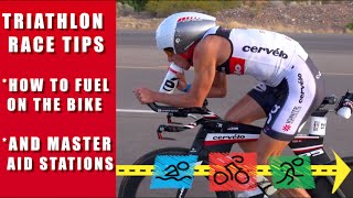 How to Fuel on the Bike in a Triathlon and Master Aid Stations