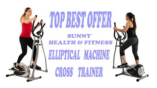Top Best Sunny Health & Fitness SF E905 Elliptical Machine Cross Trainer Review 2021 | Saleplace1