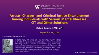 Arrests, Charges, and Criminal Justice Entanglement Among Individuals with Serious Mental Illnesses