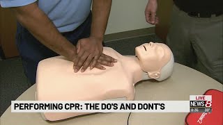 Performing CPR: The do's and don'ts