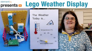 Lego Spike Prime Weather Station with Raspberry Pi