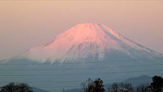 寒風吹き快晴の朝　２０２３０１２１