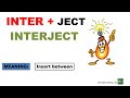 the prefix inter prefixes and suffixes lesson