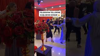 TELGRAFIN TELLERİNE KUŞLAR MI KONAR😍 #trending #keşfet #kınagecesi #wedding #bride #düğün #nişan