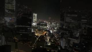 【絶景】夜のパークコート渋谷ザタワーからの景色。（2022年2月14日）