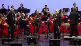 ЛОЙКО и оркестр народных инструментов - LOYKO trio accompanied by an orchestra of folk instruments