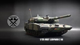 MBT Leopard 2 RI Kavaleri TNI AD l miniatur 1/35 Leopard 2 RI