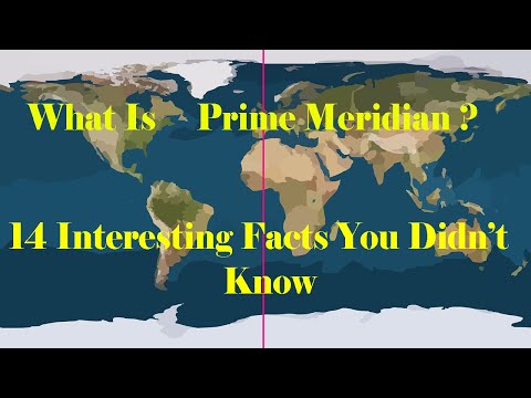 Which meridian is called the Greenwich meridian?