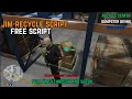 QBCore Framework - Jim Recycle | Recycle Center, Dumpster & Scrap | Free Script | 2024