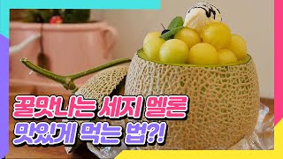 더운 여름엔 멜론 빙수가 최고 🙌멜론청 등 진정한 멜론 음식 끝판왕 등장 🍈