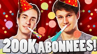 200.000 ABONNEES VERRASSING!