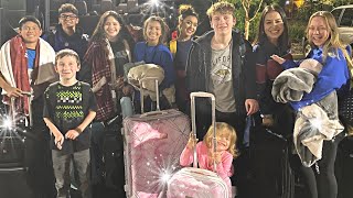 Packing our large family for a road trip!