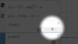 Local Linearity Example 2