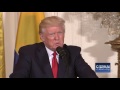 President Trump on firing FBI Director James Comey (C-SPAN)