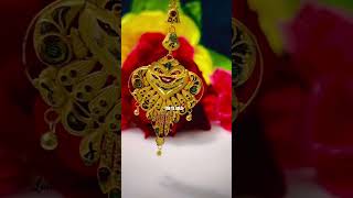 3.000gm gold beautiful trending new maangtikka top design… #viralnew #gold #tikka #youtubevideo2024