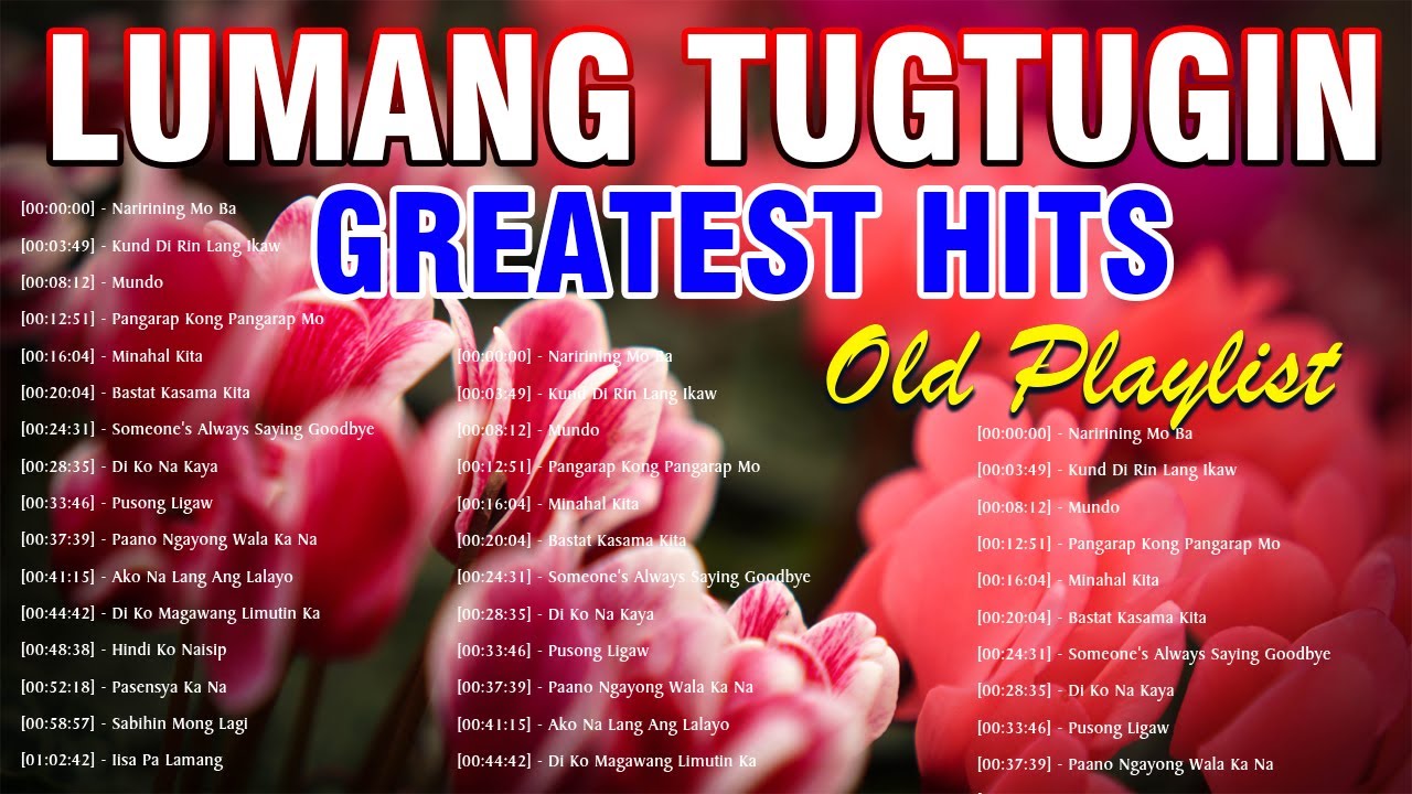 Tagalog Love Songs With Lyrics 80s 90s Nonstop | Mga Lumang Tugtugin ...