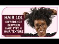 What is the difference between Hair Type and Hair Texture?