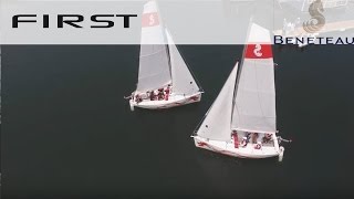 Beneteau First 22 match race in China