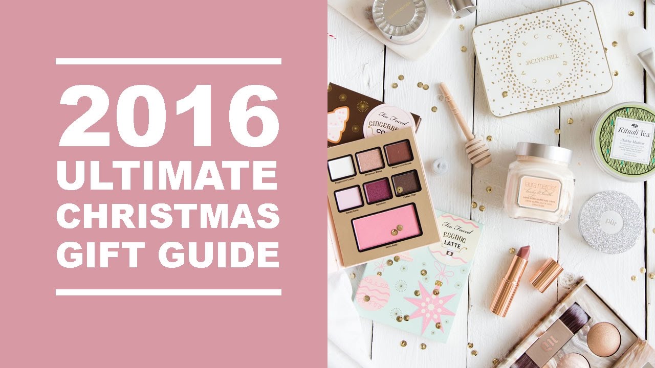 THE ULTIMATE CHRISTMAS GIFT GUIDE 2016 I #VLOGMAS I COCOCHIC - YouTube