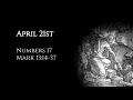 april 21st numbers 17 u0026 mark 13 14 37