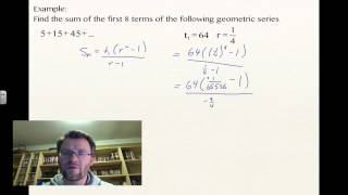 1.4 Geometric Series (Pre-Calculus 20)