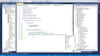 Retrieve multiple columns using Lambda expression, Bind DataGridView in Windows Forms C#