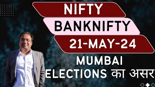 Nifty Prediction and Bank Nifty Analysis for Tuesday | 21 May 24 | Bank NIFTY Tomorrow