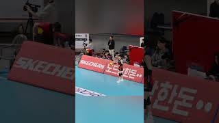 세터 염혜선의 서브 에이스| Setter Yeom Hye-seon's service ace