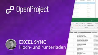 OpenProject Excel Synchronisation - 1. Hoch- und Runterladen