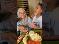 Orang simpang renggam mukbang king crab