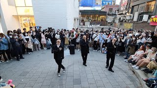 AQA. LONG TIME NO SEE. PRESENTING BEAUTIFUL FANTASTIC PERFORMANCE ON HONGDAE STREET.