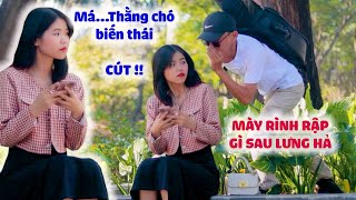 #57 - GÁI XINH Hốt Hoảng Giật Nảy Người Vì Thanh Niên Lạ Rình Rập Khó Hiểu Đằng Sau