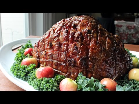 Crispy Honey-Glazed Ham - How to Make a Honey Baked Holiday Ham Crispy Honey-Glazed Ham - How to Make a Honey Baked Holiday Ham