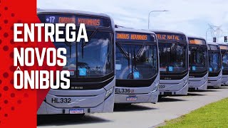 Especial - Entrega de 17 novos ônibus no Terminal Tatuquara!