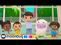 If You're Happy And You Know It - @KidsKaraokeSongs | Moonbug Literacy