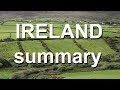 Ireland summary - Galway, Burren, Cliffs of Moher, Dingle, Kinsale, Dublin