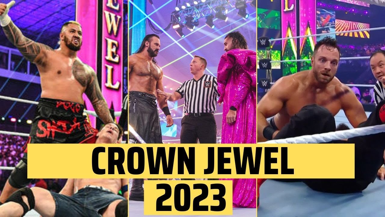 WWE CROWN JEWEL 2023 - OPINIONI A CALDO - YouTube