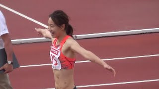 【陸上】女子200m日本新記録　福島千里22.88　(2016.6.26)