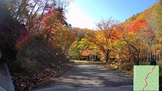 せせらぎ街道 高山西IC～パスカル清見（紅葉 2017/10)