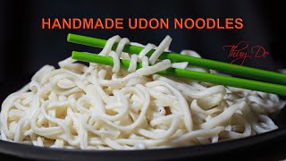 Mì Udon làm bằng tay - Handmade Udon Noodles