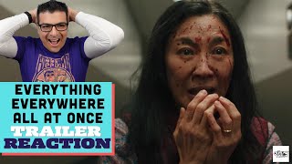 Everything Everywhere All At Once - TRAILER REACTION!!! ( A24 | Michelle Yeoh )
