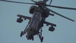 Italian Army Agusta A129 Mangusta Attack Helicopter - Extreme Close Up Display!!!